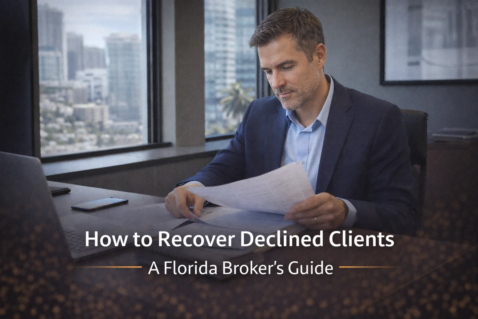 Florida mortgage broker recover declined clients